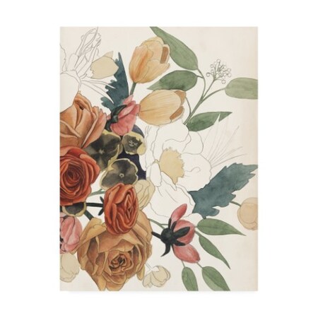 Trademark Fine Art Grace Popp 'Imperfect Bouquet II' Canvas Art, 14x19 WAG15391-C1419GG